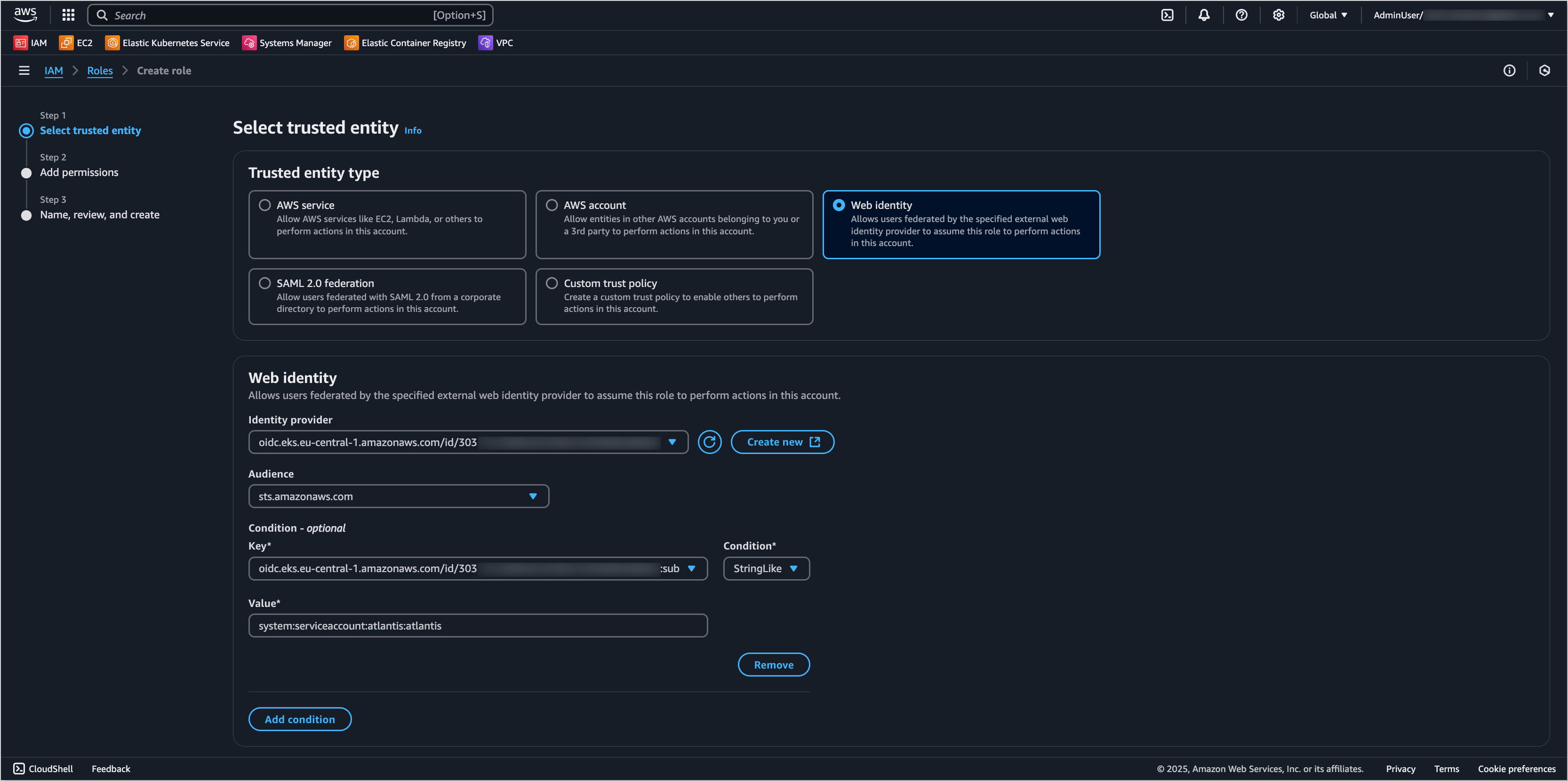AWS IAM Role AWS IAM Role