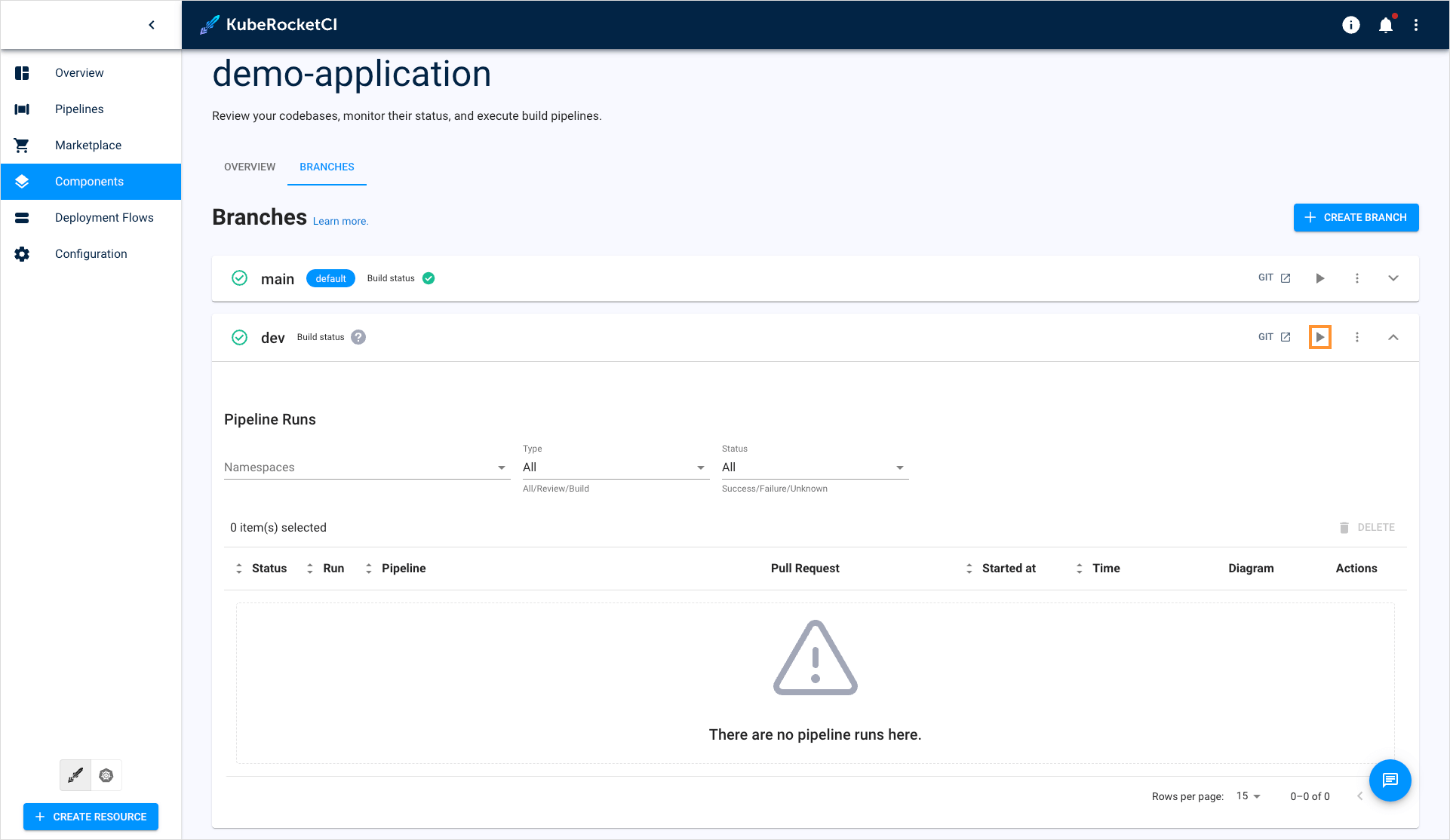 Build branch Build branch