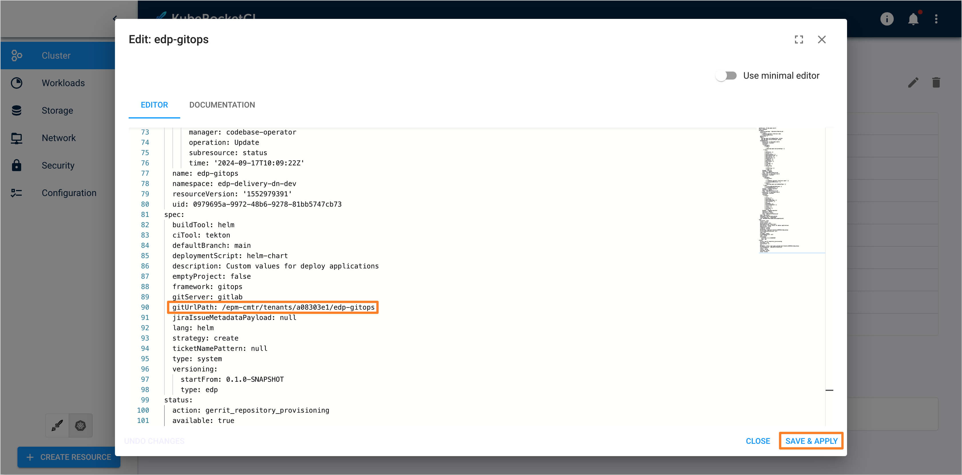 Edit GitOps repository path Edit GitOps Repository Path
