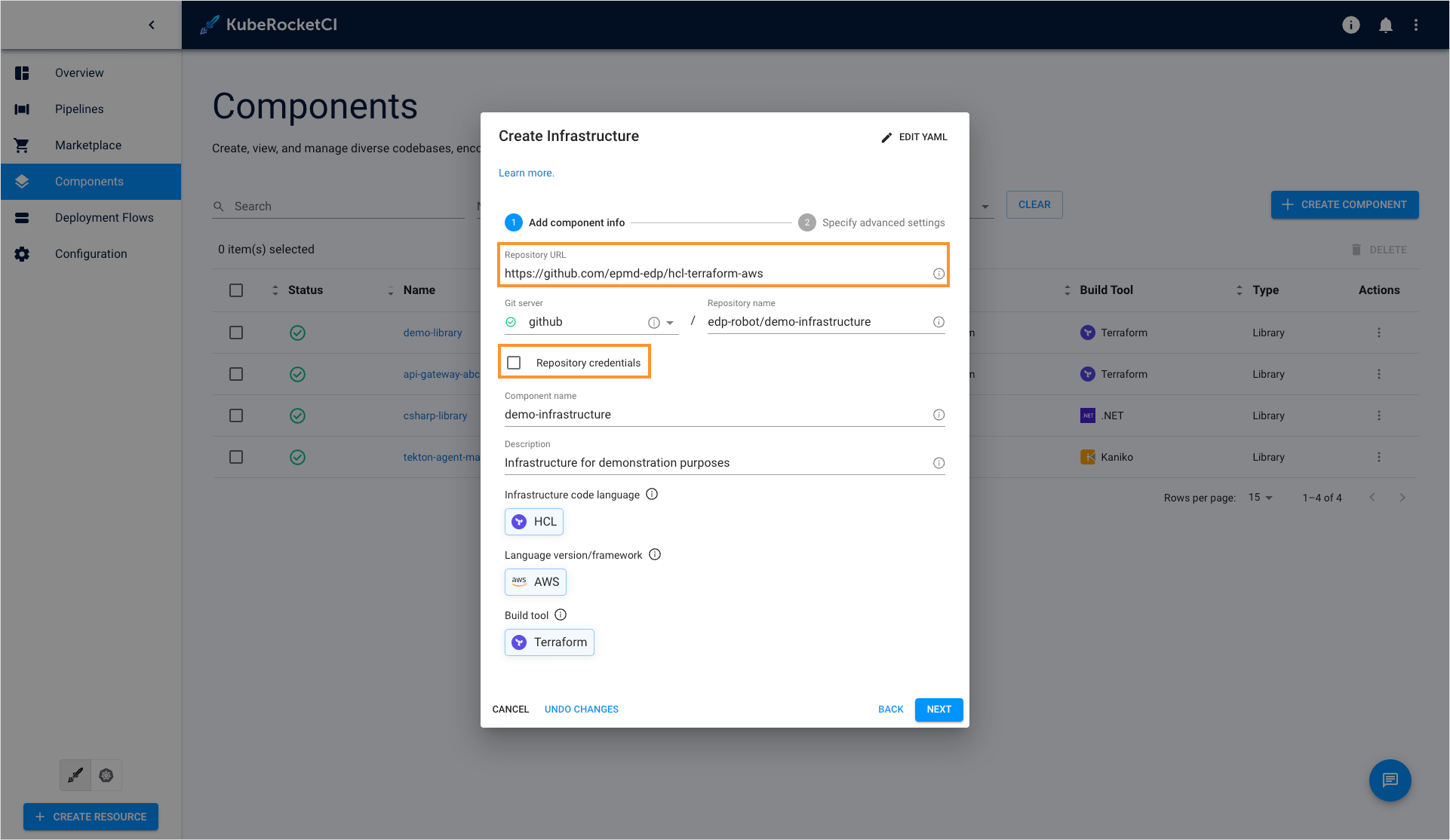Clone infrastructure Clone infrastructure