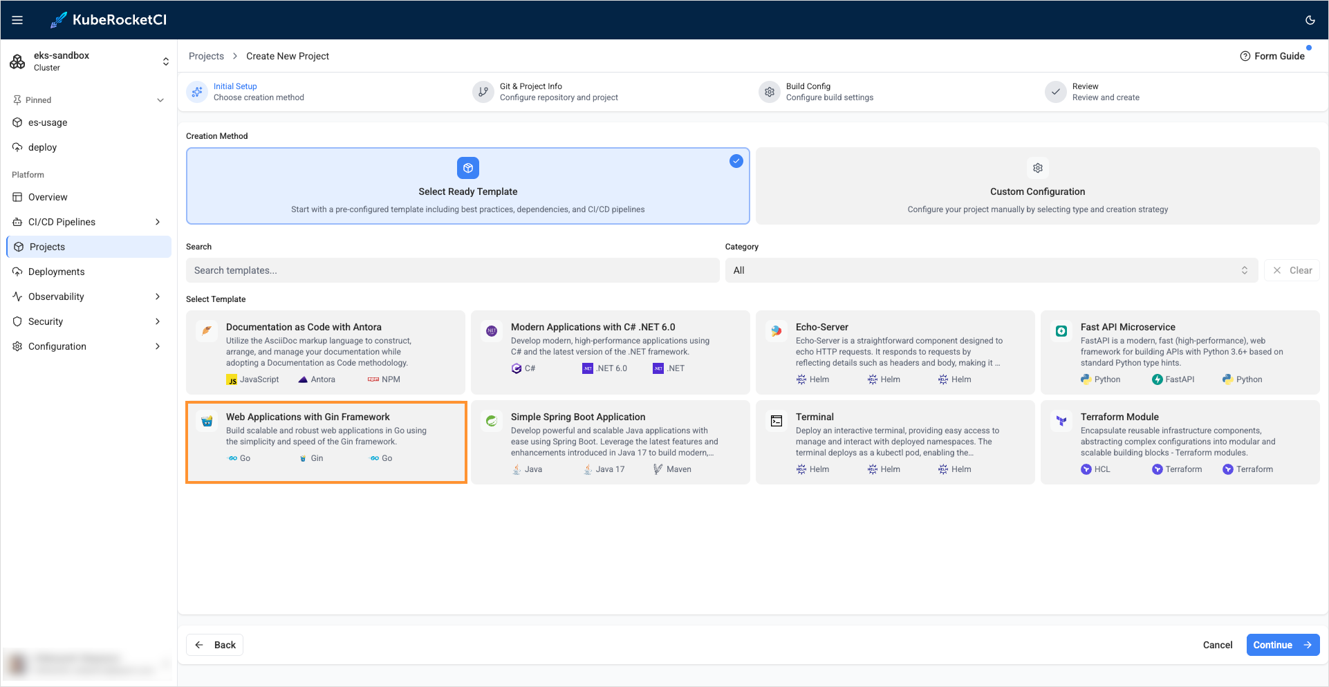 Marketplace applications